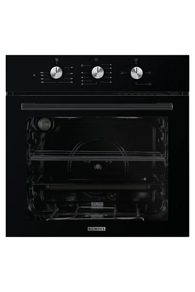 Dizayn Siyah Cam Ankastre Set